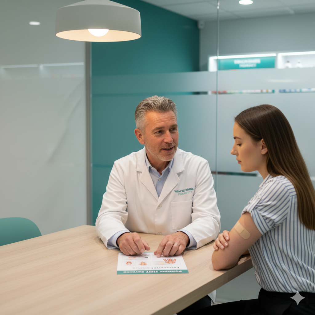 Pharmacy First Service gemini generated image pxtqixpxtqixpxtq